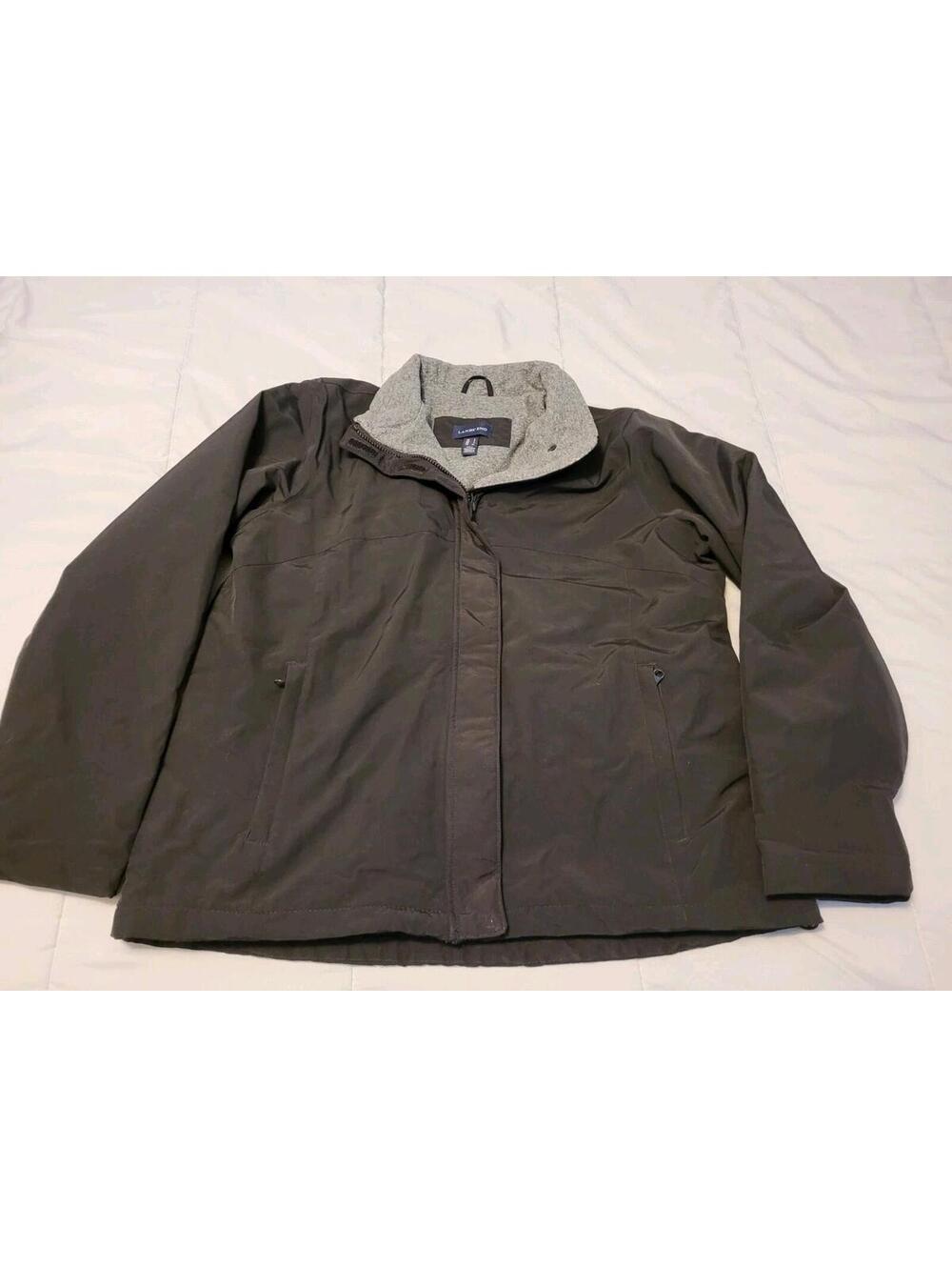 Men's Size XL Lands' End Black Jacket